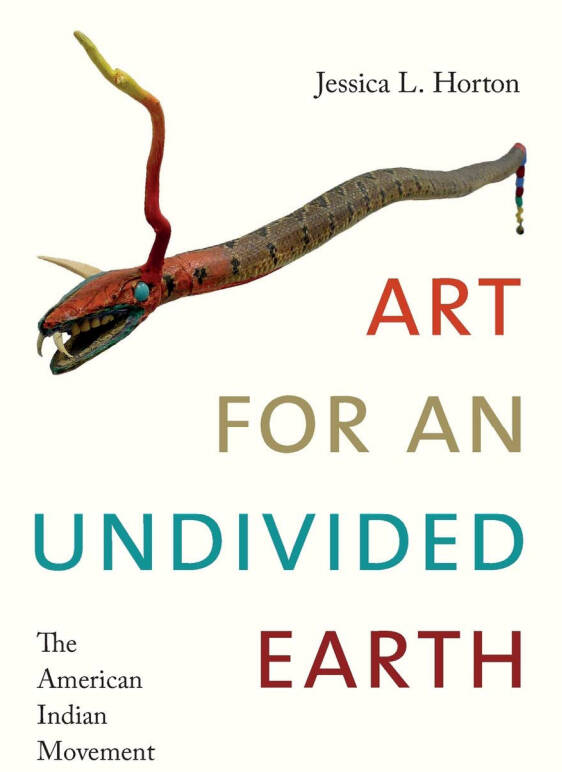 Title cover for a book Art for an Undivided Earth